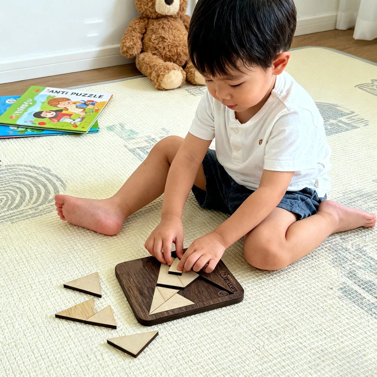 🔥LAST DAY 50% OFF🔥Triangular decompression building block toys