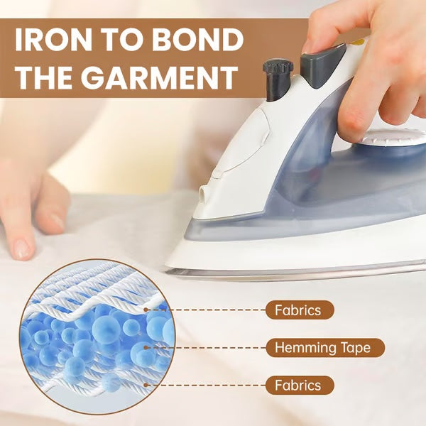 ⏰ Today's Specials ✨ No Sew Hemming Tape Fabric Adhesive