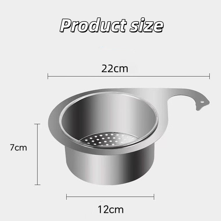 💥 New for 2025 💖 Stainless Steel Swan Sink Strainer Basket