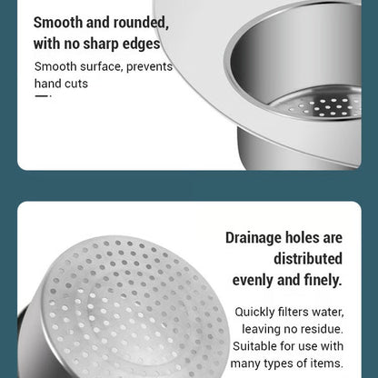 💥 New for 2025 💖 Stainless Steel Swan Sink Strainer Basket