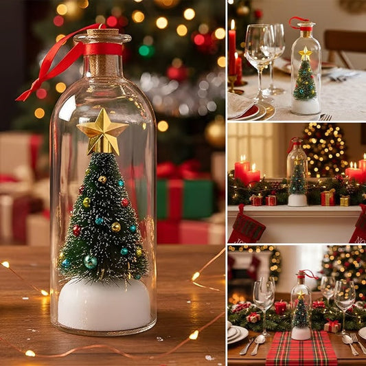 🎁 Holiday Special 🎄 Recordable Christmas Tree in a Bottle
