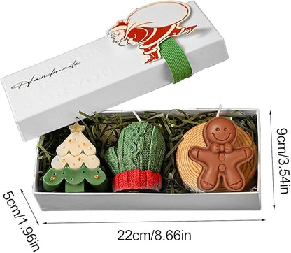 🎅 Christmas scented candle creative gift set