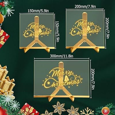 🎁 Holiday Special ✨ LED Note Board with Colors 🎨