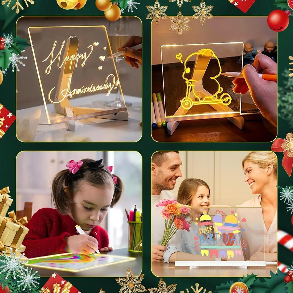 🎁 Holiday Special ✨ LED Note Board with Colors 🎨