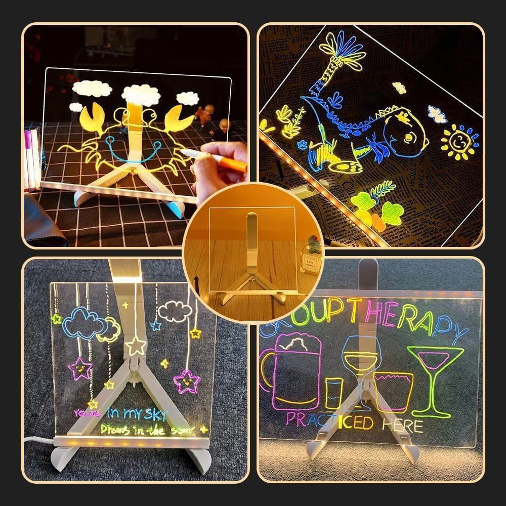 🎁 Holiday Special ✨ LED Note Board with Colors 🎨