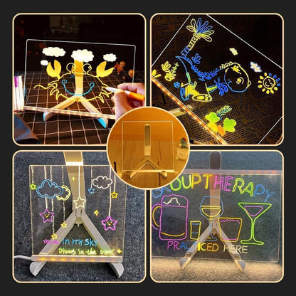 🎁 Holiday Special ✨ LED Note Board with Colors 🎨