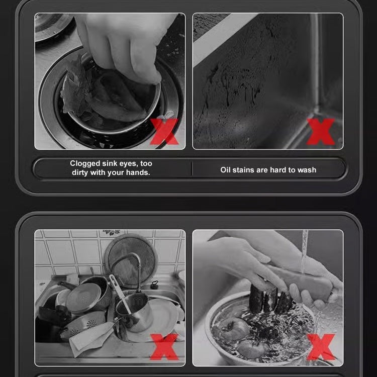 💥 New for 2025 💖 Stainless Steel Swan Sink Strainer Basket