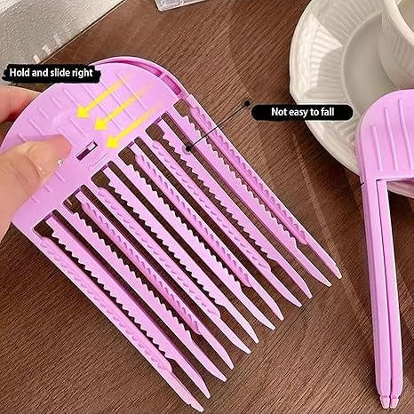 ⏰ Limited time offer ✨ 3/6 Teeth High Skull Artifact No Trace Hair Clip