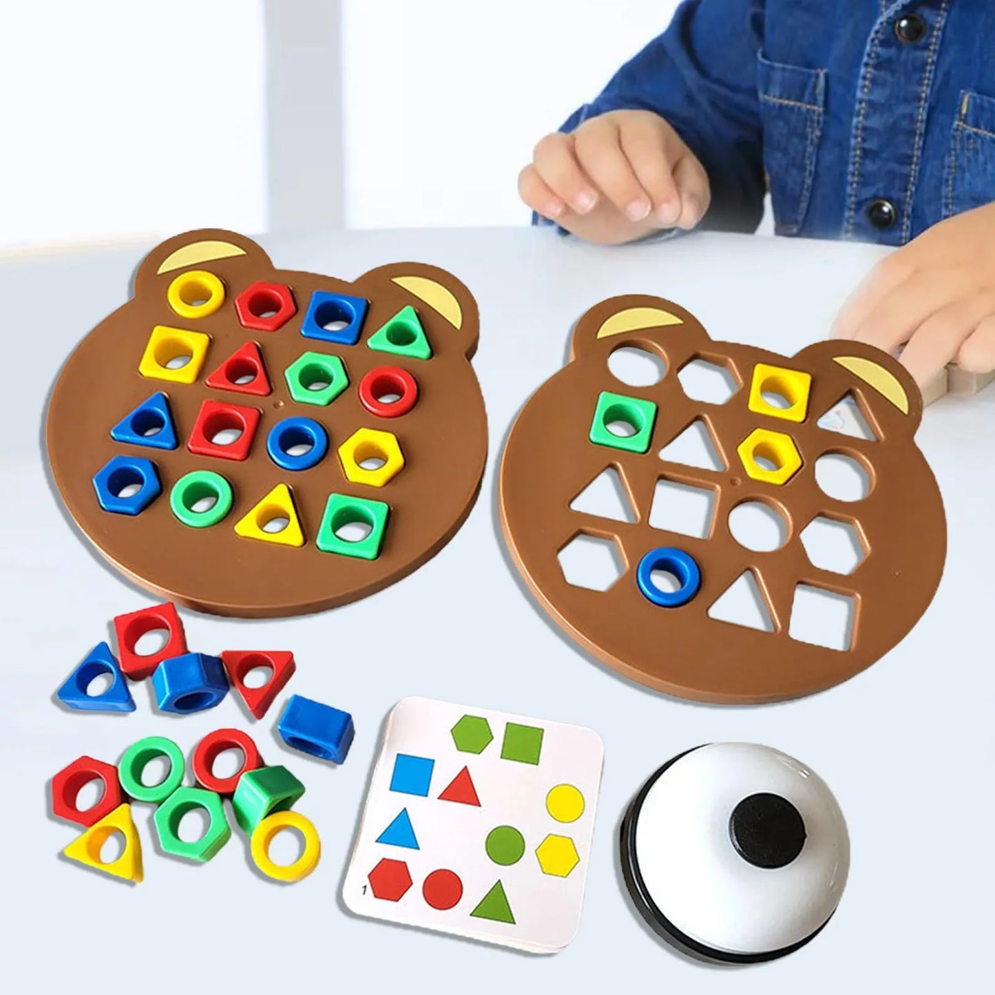 💥 Hot Sale 🧩 Shape matching blocks
