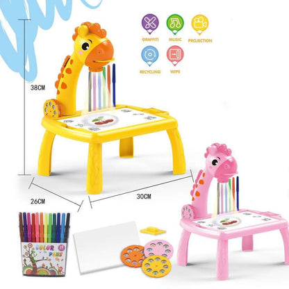 ⏰ Limited time offer 🎨 Children's projection graffiti drawing board