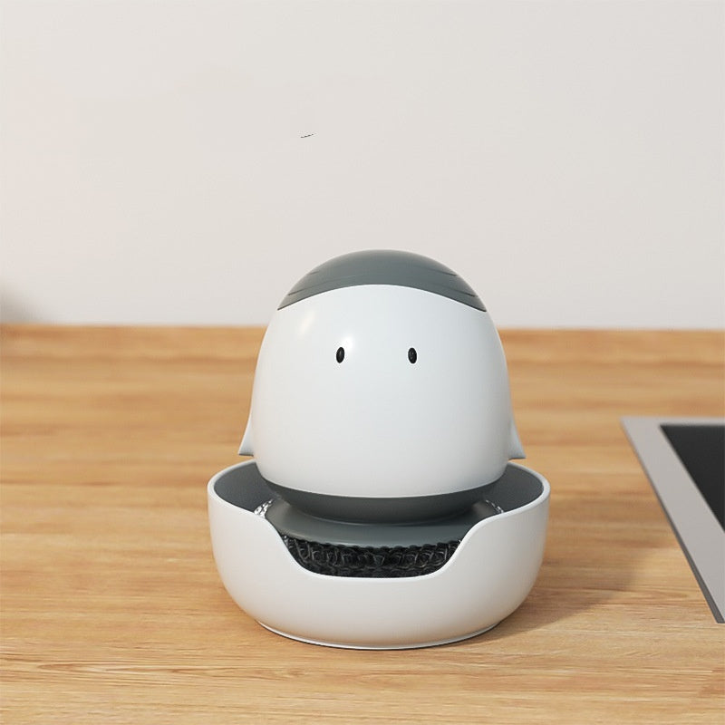 ⏰ Super Discount 🌟  Automatic liquid filling dishwashing brush