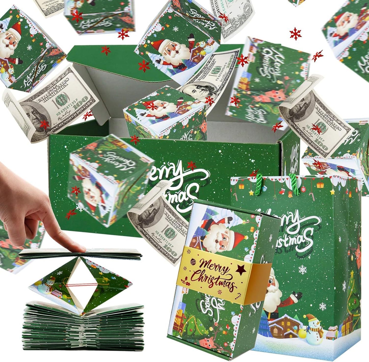 🎁 Holiday Special 50% OFF 🎅 Unique Pop-Up Christmas Surprise Envelope Gift Box