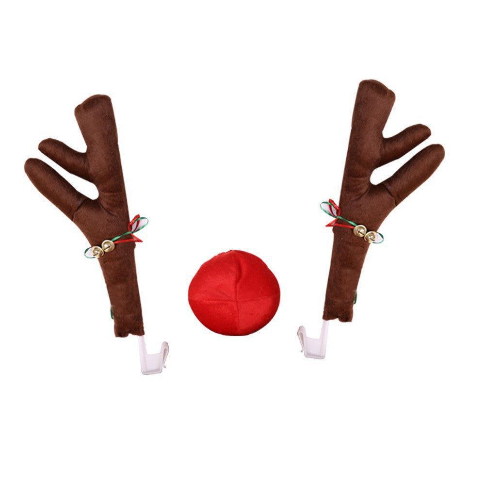 🎁 Holiday Special 🦌 Funny Christmas Car Antlers Decoration