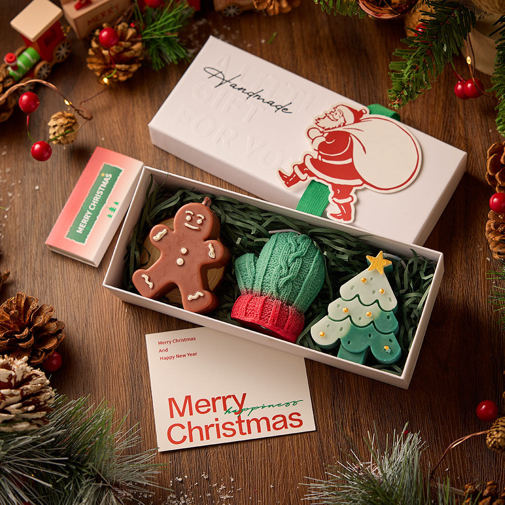 🎅 Christmas scented candle creative gift set