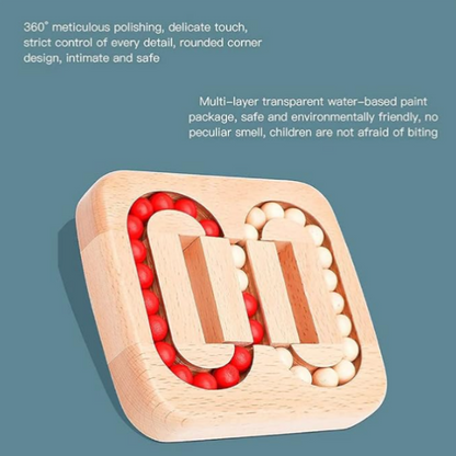 💥 The Best Gift 🎁 Rotating Magic Bean Fingertip Toy Wood Puzzles