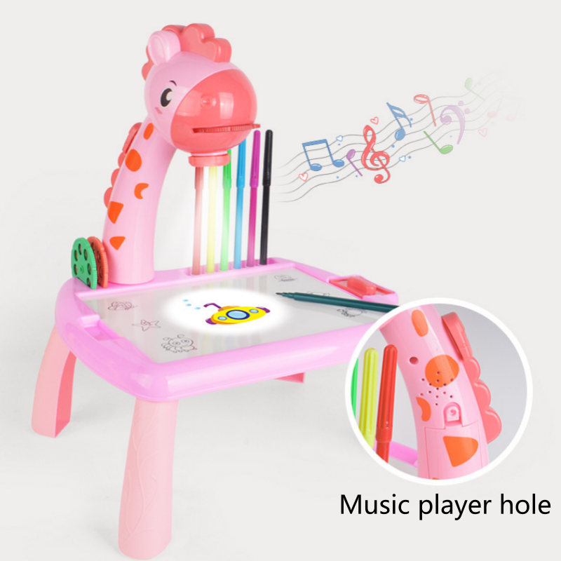 ⏰ Limited time offer 🎨 Children's projection graffiti drawing board