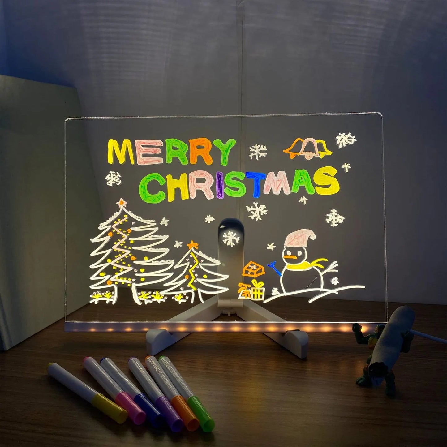 🎁 Holiday Special ✨ LED Note Board with Colors 🎨