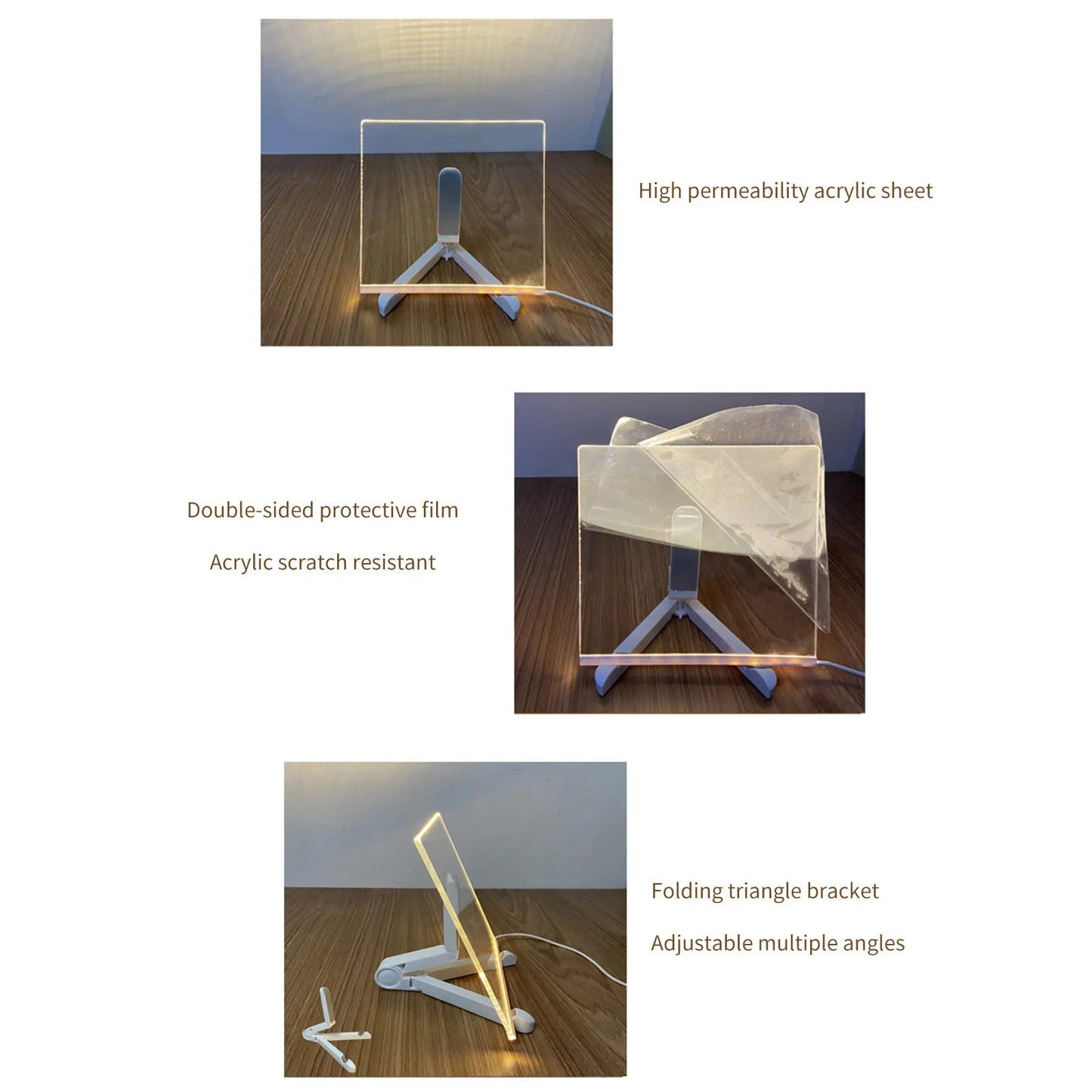 🎁 Holiday Special ✨ LED Note Board with Colors 🎨