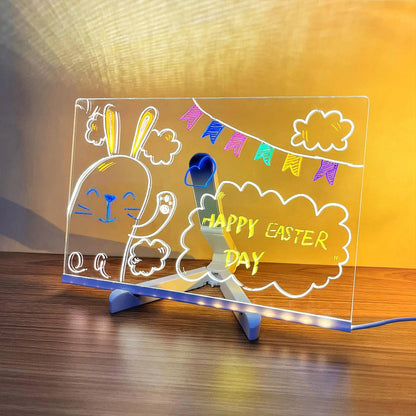 🎁 Holiday Special ✨ LED Note Board with Colors 🎨