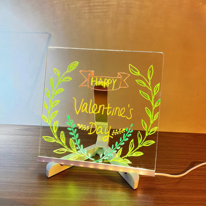 🎁 Holiday Special ✨ LED Note Board with Colors 🎨