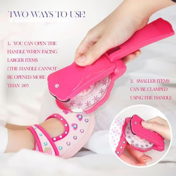 ⏰ Today's Specials ✨ Glitter Diamond Styling Tools Hair Accessories Gem Styling Set, Hair Styling Accessories Without Heat