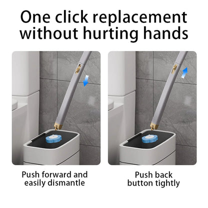 💥 New for 2025 💕 Wall-Mounted Innovative Toilet Brush Set 🚽