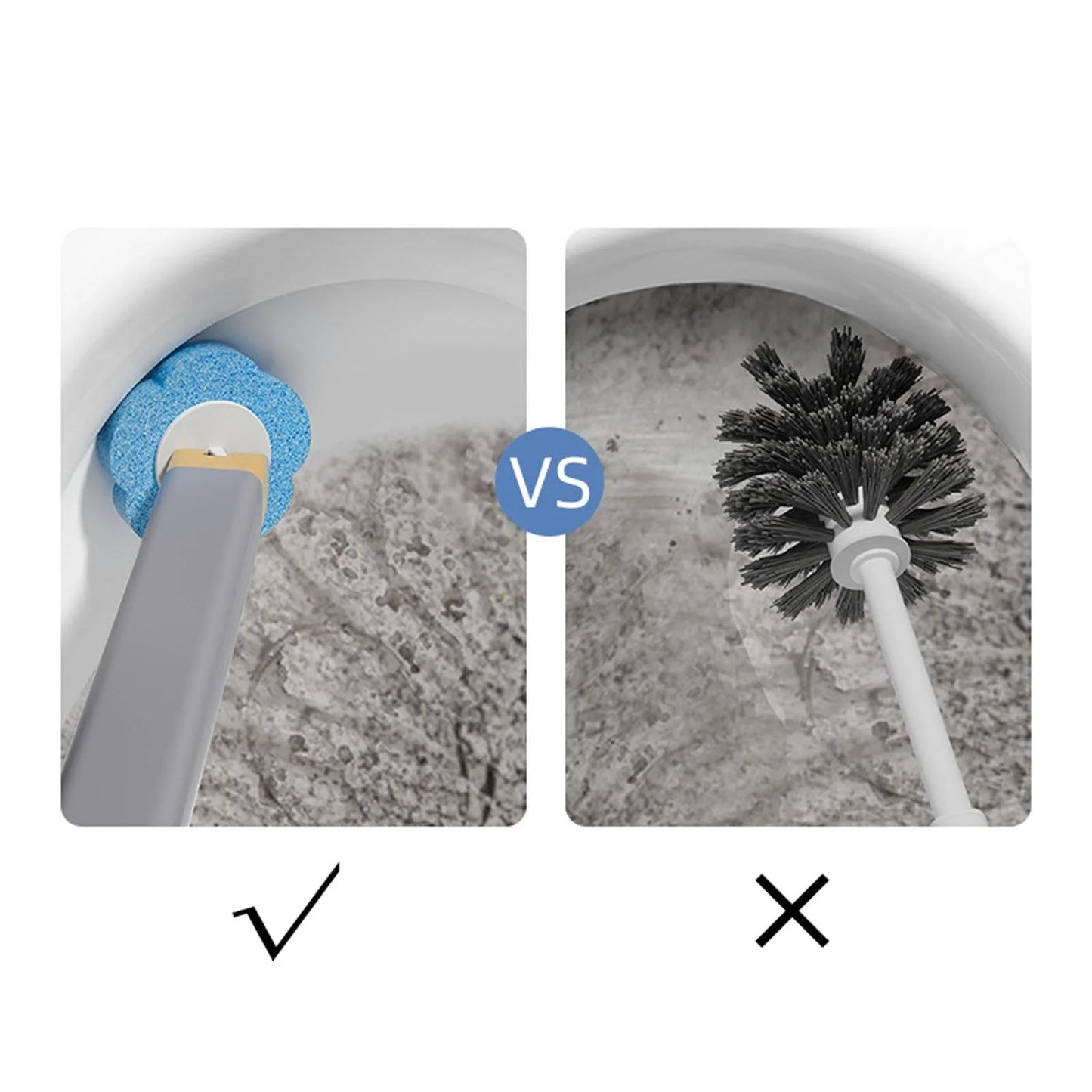 💥 New for 2025 💕 Wall-Mounted Innovative Toilet Brush Set 🚽