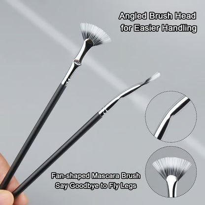 💥 New for 2025 💖 Folding Angle Scalloped Lash Brush