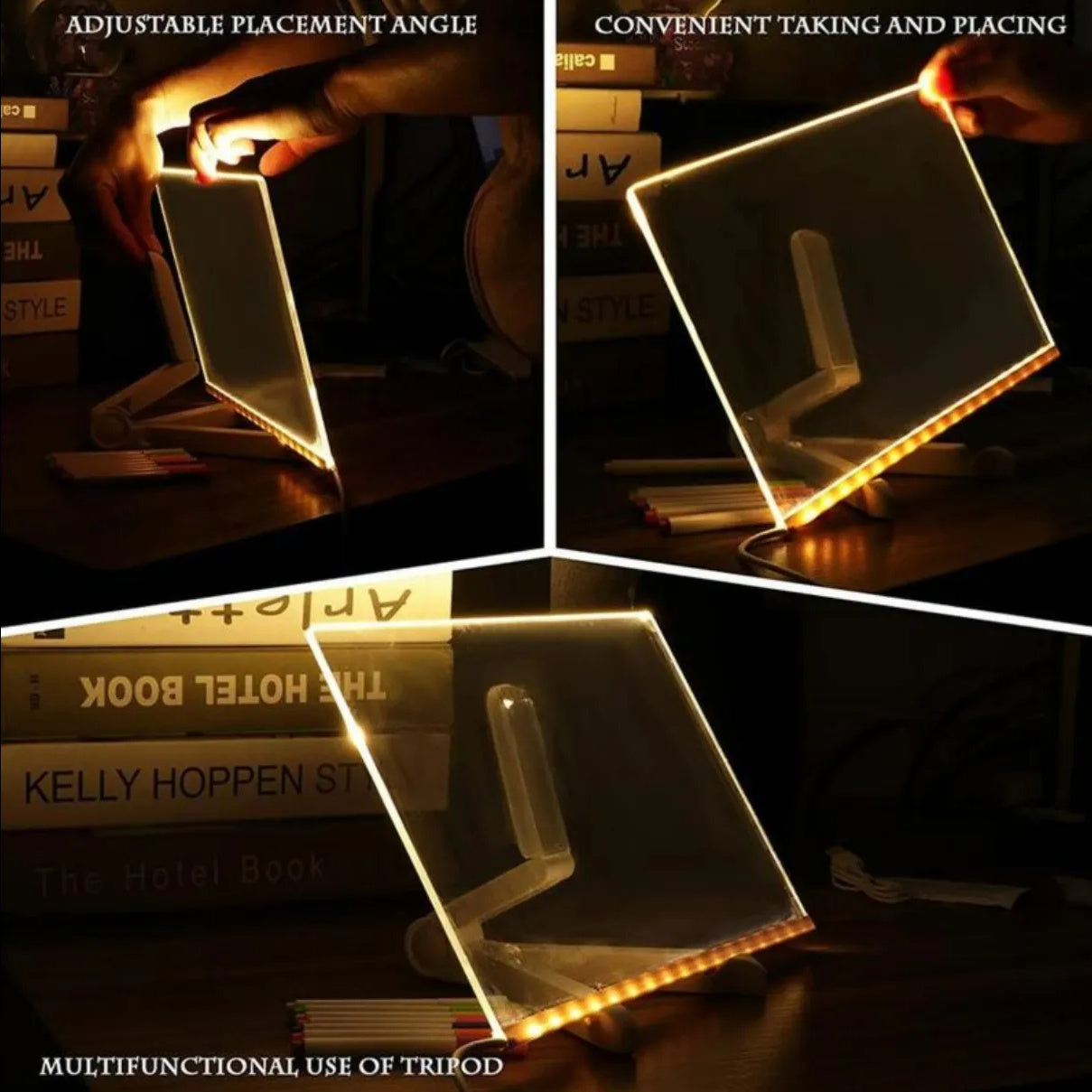 🎁 Holiday Special ✨ LED Note Board with Colors 🎨