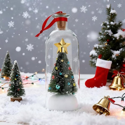 🎁 Holiday Special 🎄 Recordable Christmas Tree in a Bottle